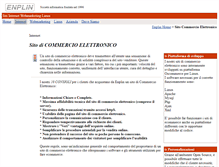 Tablet Screenshot of enplin.it